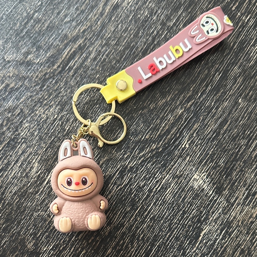 Brown Bunny Keychain Toy